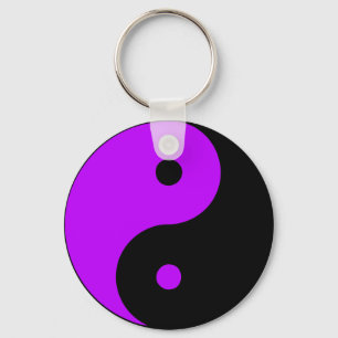 Yin Yang Ying Taoism undertecknar kinesiska Nyckelring