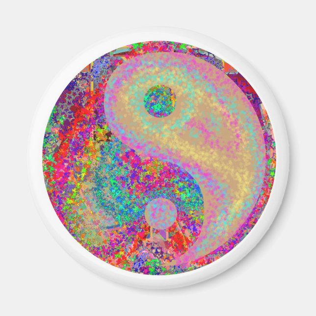 Yin Yang - YinYang av Naveen Joshi Magnet (Framsidan)