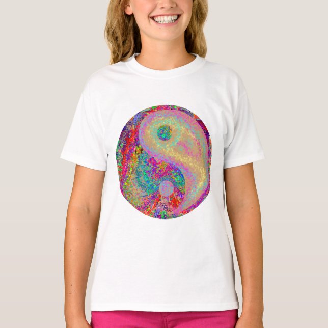 Yin Yang - YinYang av Naveen Joshi Tee Shirt (Framsida)