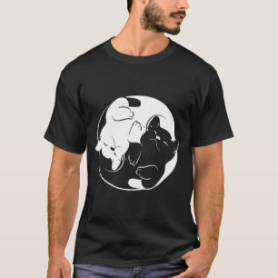 Yin Yang Yoga Zen Cats Yoga Ca T Shirt