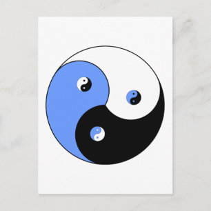 Yin Yang Yong Vykort