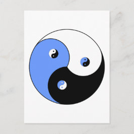 Yin Yang Yong Vykort