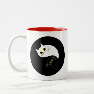 YIN YANG Zen Cat Mugg