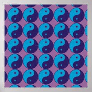 yin yang zen-symbol poster