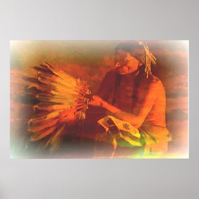 YIndian Feather Poster (Framsidan)