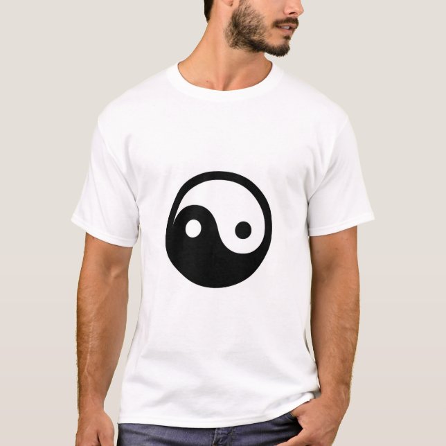 ying e yang t shirt (Framsida)
