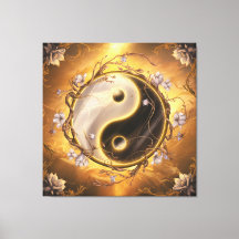 Ying och Yang Helig Symbol
