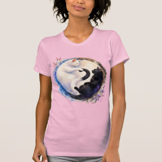 Ying och Yang Kattungar T Shirt