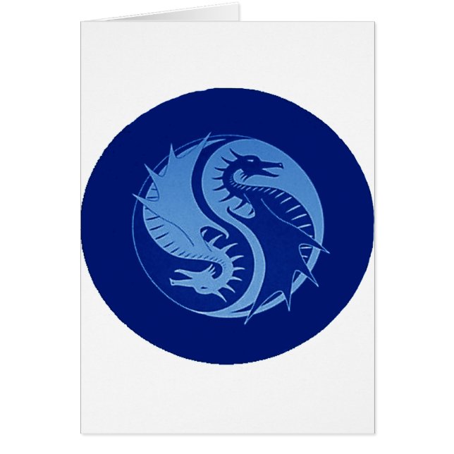 Ying Yang 2 Hälsningskort (Framsidan)