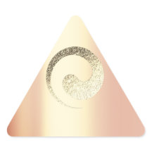 Ying Yang Balance Ro Guld Pace Andlig Triangl