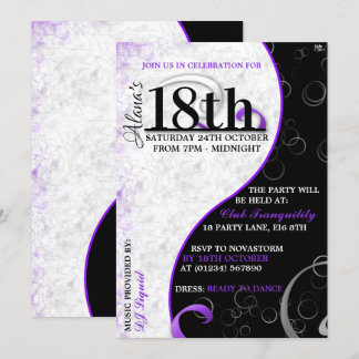 Ying Yang Birthday-inbjudningar Inbjudningar