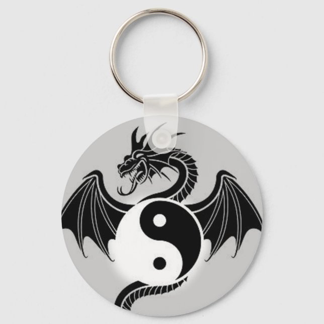Ying-Yang Dragon Nyckelring (Framsida)