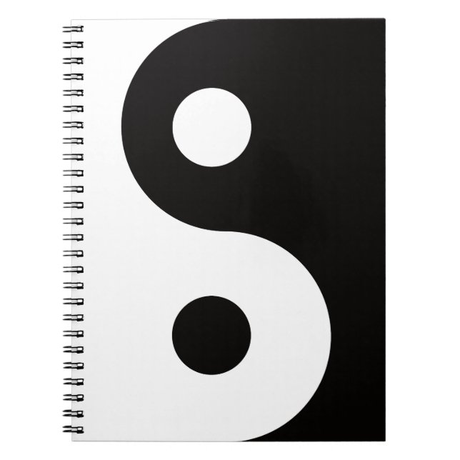 Ying Yang-dualiteter Anteckningsbok (Framsidan)