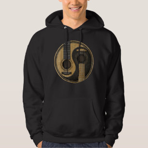 Ying Yang Gitarr Hoodie