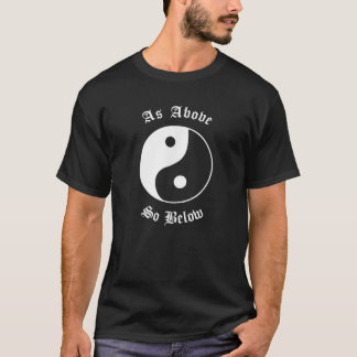 Ying Yang Gothic Altgirl Witch Aesthetic AS Ove T Shirt