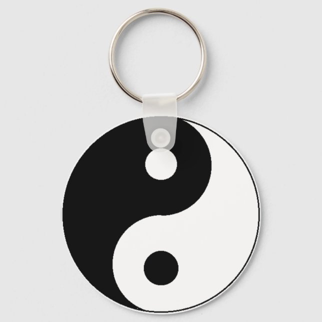 Ying Yang Keychain Nyckelring (Framsida)