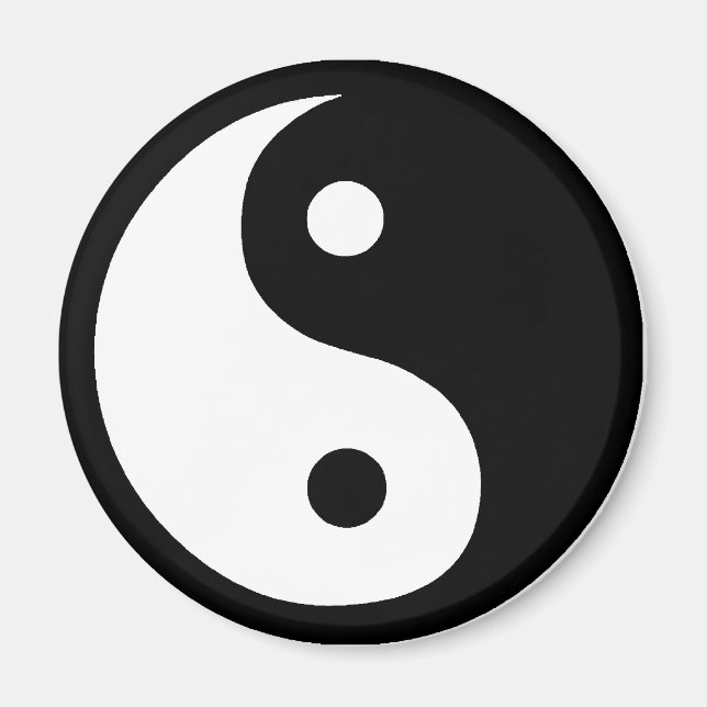 ying yang magnet (Framsidan)