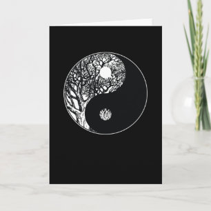 Ying Yang Meditation Kort