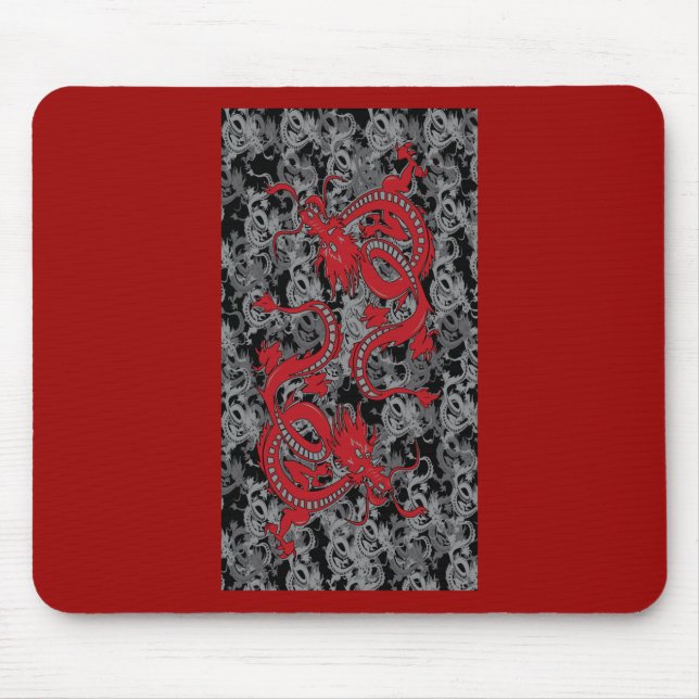 Ying Yang Red Dragons Musmatta (Framsidan)
