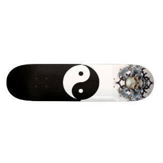 Ying-Yang Skateboard Bräda 20 Cm