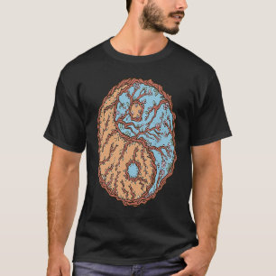 Ying Yang Tai Chi Peace Chinese Feng Shui Bagua Da T Shirt