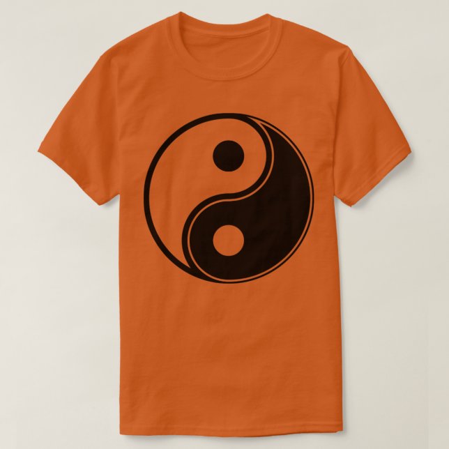 Ying Yang Yin Yang T Shirt (Design framsida)