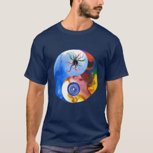 YinYang Archangel Luci Michael tshirt T Shirt