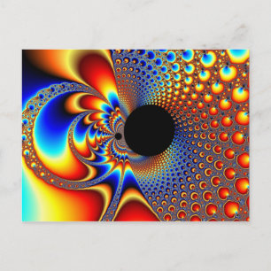 YinYang BigBang - Fractal vykort