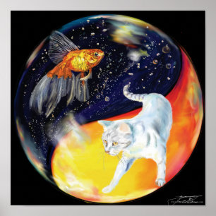 Yinyang konstaffisch poster