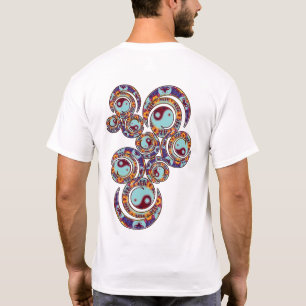 YinYang Marble Swirls Shirt Tee Shirt