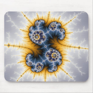 Yinyang Twister - Fractal Mousepad Musmatta