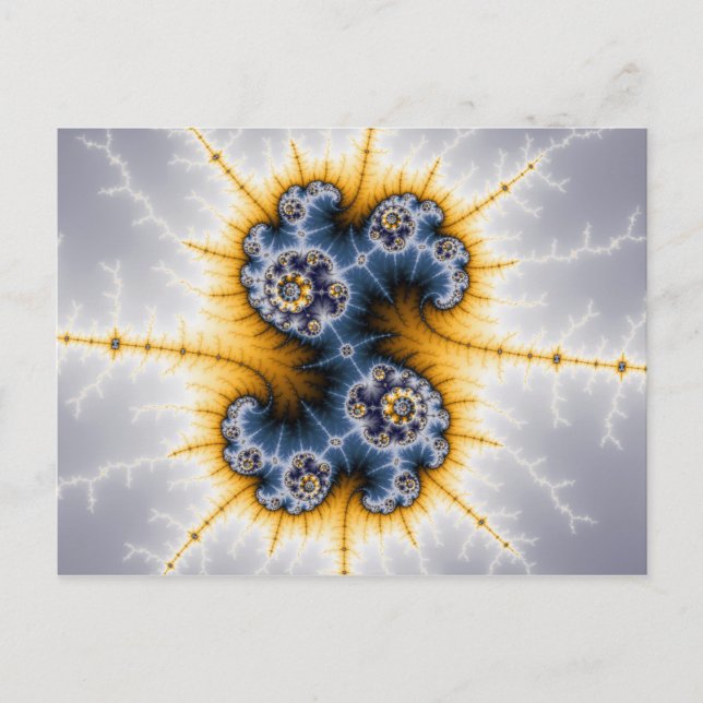 Yinyang Twister - Fractal vykort (Framsida)