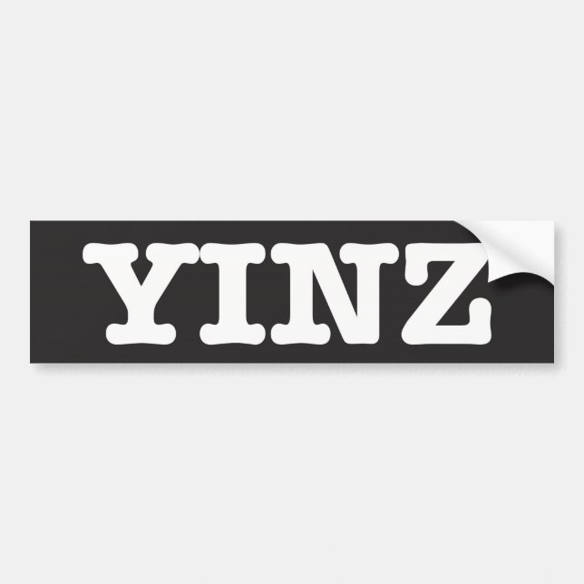 Yinz - bildekal (Framsidan)