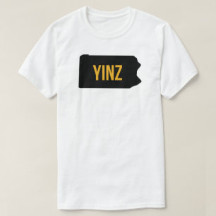 Yinz Pennsylvania T-tröja Tee Shirt