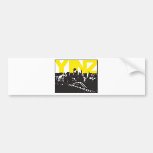 Yinz Pittsburgh Bildekal