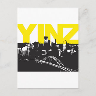 Yinz Pittsburgh Vykort