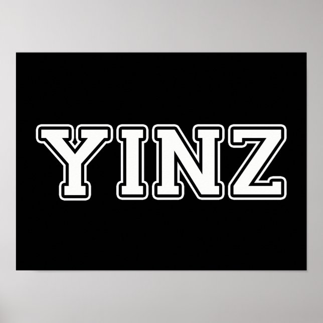 Yinz Poster (Framsidan)