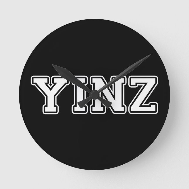 Yinz Rund Klocka (Framsida)