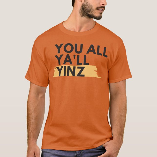 Yinz vintage t shirt (Framsida)