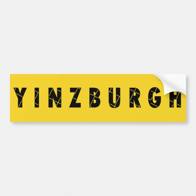 Yinzburgh bildekal (Framsidan)