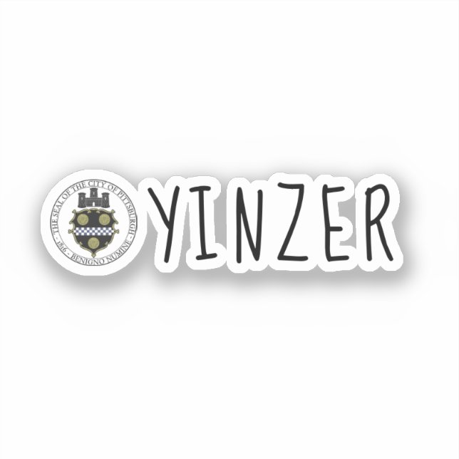 Yinzer Klistermärken (Framsida)