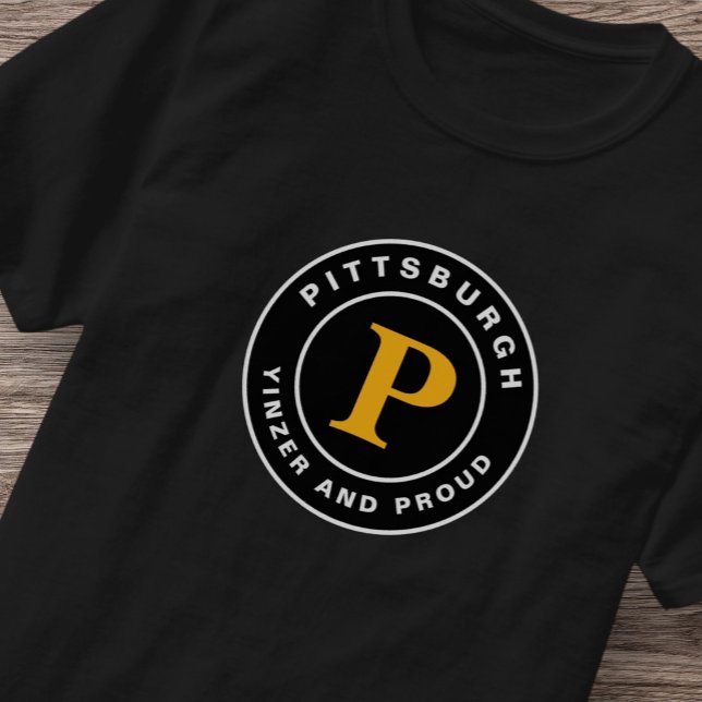 Yinzer Proud Pittsburgh 412 Home Retro T-Shirt (Skapare uppladdad)