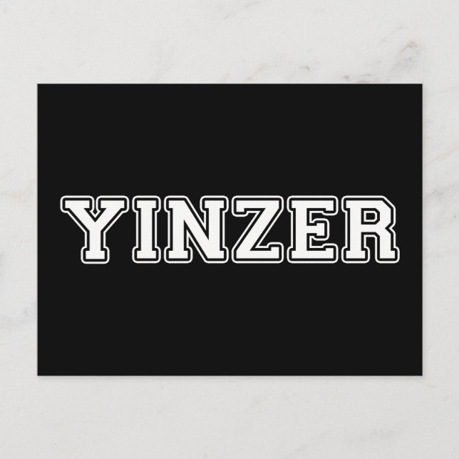 Yinzer Vykort (Framsida)