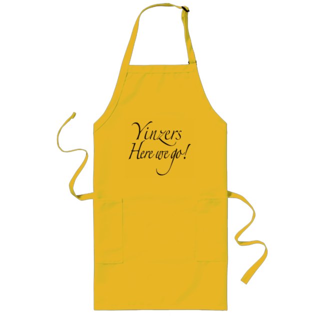 YINZERS PITTSBURGH APRON LÅNGT FÖRKLÄDE (Framsidan)