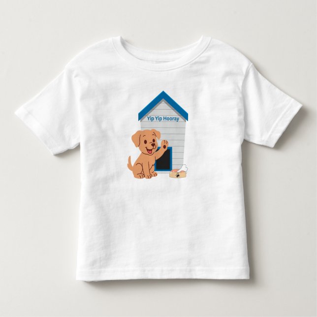 Yip Yip Hooray T Shirt (Framsida)