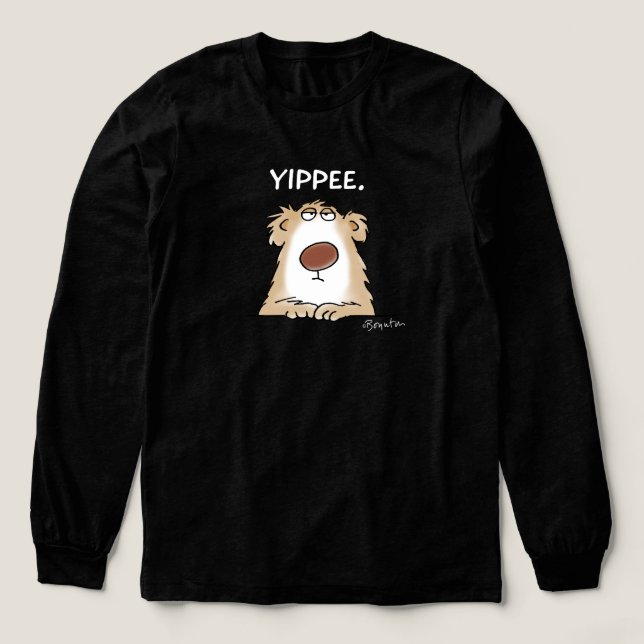 YIPPEE BEAR Sandra Boynton T Shirt (Design framsida)