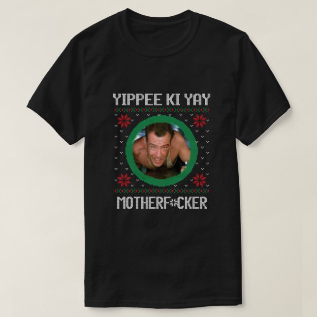 Yippee Ki Yay Essential T Shirt (Design framsida)