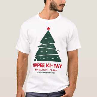 Yippee Ki Yay Nakatomi plaza Electric christmas T Shirt