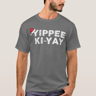 YippeeKiYay Roligt jul Xmas retro T Shirt