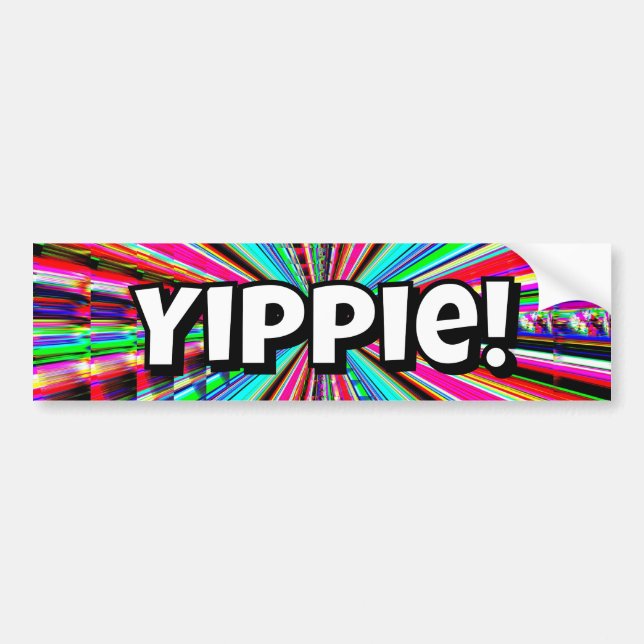 Yippie! Bildekal (Framsidan)